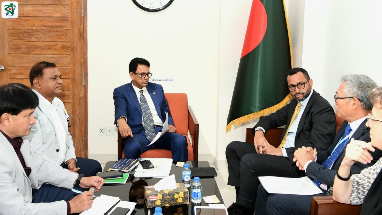 শিক্ষামন্ত্রীর সঙ্গে আইএলও কান্ট্রি ডিরেক্টরের সৌজন্য সাক্ষাৎ