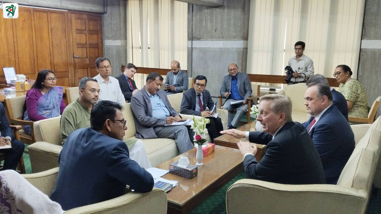 শিক্ষামন্ত্রীর সঙ্গে মার্কিন বিশেষ দূতের বৈঠক, শিক্ষা খাতে সহযোগিতা জোরদার